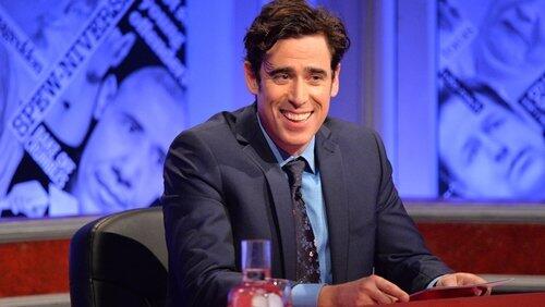 Stephen Mangan, Ruth Davidson, Henning Wehn Stephen Mangan, Ruth Davidson, Henning Wehn