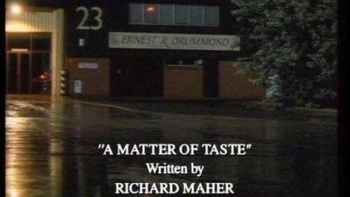 A Matter of Taste A Matter of Taste