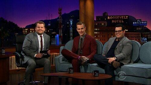 Josh Gad, James Van Der Beek & Jessie Ware Josh Gad, James Van Der Beek & Jessie Ware