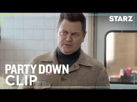 Party Down | 'Compliments' ft. Nick Offerman and Zoë Chao Ep. 3 Clip | Season 3