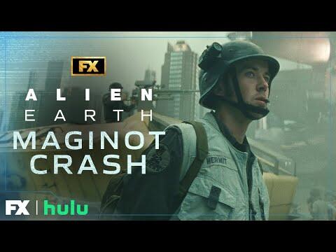 The USCSS Maginot Crash Lands on Earth Scene