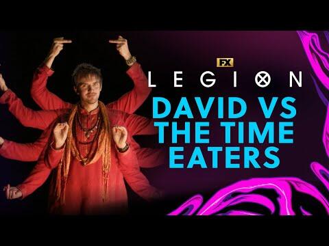 David Fights The Time Eaters Scene