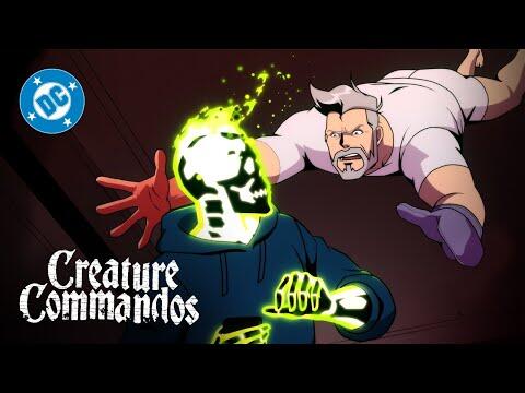 DC Super Scenes: Rick Flag Sr. and Doctor Phosphorus Brawl