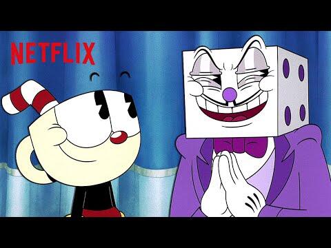 Cuphead Rolls with King Dice