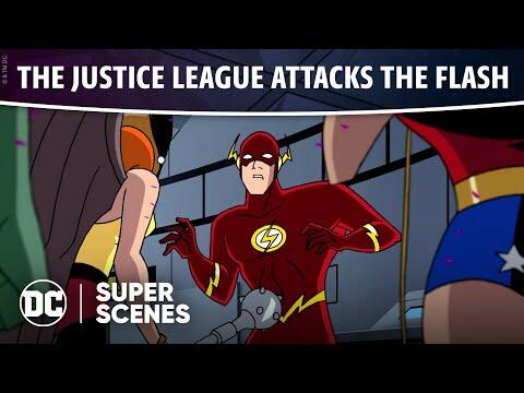 DC Super Scenes: Justice League Attacks The Flash