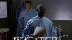 Explicit Activities Explicit Activities