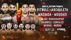 Bellator 228: Pitbull vs. Archuleta Bellator 228: Pitbull vs. Archuleta