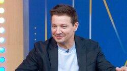 Jeremy Renner, Chef Dan Churchill, Lara Spencer, Sam Champion Jeremy Renner, Chef Dan Churchill, Lara Spencer, Sam Champion
