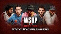 Event #55 $250K No-Limit Hold'em Super High Roller | Day 3 Event #55 $250K No-Limit Hold'em Super High Roller | Day 3