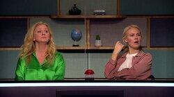 Kjepper i hjulene (Tine og Emilie Skolmen mot Lene Kongsvik Johansen og Hilde Louise Asbjørnsen) Kjepper i hjulene (Tine og Emilie Skolmen mot Lene Kongsvik Johansen og Hilde Louise Asbjørnsen)