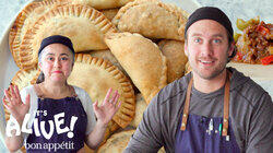 Brad and Gaby Make Beef Empanadas Brad and Gaby Make Beef Empanadas