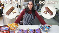 Pastry Chef Attempts to Make Gourmet Snickers Pastry Chef Attempts to Make Gourmet Snickers