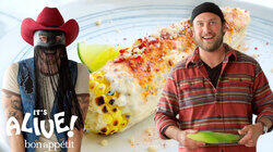 Brad and Orville Peck Make Elote