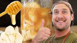 Brad Makes Fermented Garlic Honey Brad Makes Fermented Garlic Honey