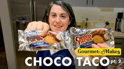 Pastry Chef Attempts to Make Gourmet Choco Tacos Part 2 Pastry Chef Attempts to Make Gourmet Choco Tacos Part 2