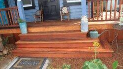 Wine Stave Porch Railing