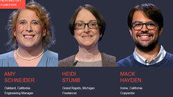Amy Schneider Vs. Heidi Stumb Vs. Mack Hayden, show # 8451. Amy Schneider Vs. Heidi Stumb Vs. Mack Hayden, show # 8451.