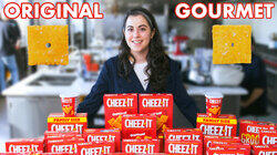 Pastry Chef Attempts to Make Gourmet Cheez-Its Pastry Chef Attempts to Make Gourmet Cheez-Its