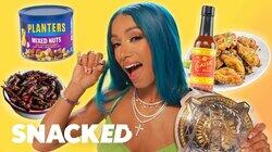 Sasha Banks Breaks Down Her Favorite Snacks Sasha Banks Breaks Down Her Favorite Snacks