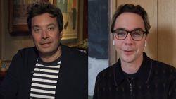 Jim Parsons, Shepard Smith, BTS Jim Parsons, Shepard Smith, BTS