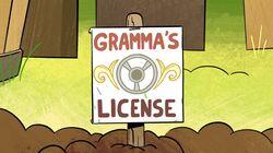 Gramma's License Gramma's License