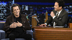 Ronnie Wood, Sam Heughan, David Kushner Ronnie Wood, Sam Heughan, David Kushner