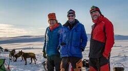 Med hundespann på isfiske, del 1 Med hundespann på isfiske, del 1