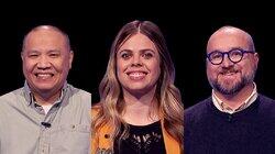 2023 Jeopardy! Second Chance Semi Finals Matchup Game 12, Show # 8949. 2023 Jeopardy! Second Chance Semi Finals Matchup Game 12, Show # 8949.