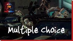 Multiple Choice Multiple Choice