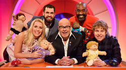 Kelvin Fletcher, Sara Pascoe, Patrick Robinson, Josh Widdicombe. Kelvin Fletcher, Sara Pascoe, Patrick Robinson, Josh Widdicombe.