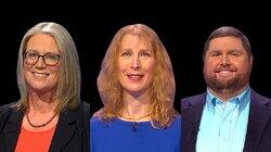 Kelly Barry Vs. Melissa Klapper Vs. Jake Garrett, Show # 8766. Kelly Barry Vs. Melissa Klapper Vs. Jake Garrett, Show # 8766.