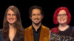 Mira Hayward Vs. Myles Karp Vs. Libby Hsu, Show # 8740. Mira Hayward Vs. Myles Karp Vs. Libby Hsu, Show # 8740.