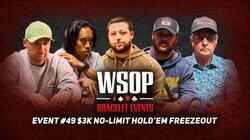 Event #49 $3K No-Limit Hold'em Freezeout Event #49 $3K No-Limit Hold'em Freezeout