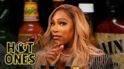 Serena Williams Returns Hot Sauce Serve After Hot Sauce Serve While Eating Spicy Wings Serena Williams Returns Hot Sauce Serve After Hot Sauce Serve While Eating Spicy Wings