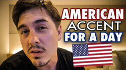 British Guy Attempts American Accent for a Day