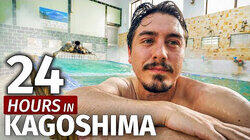 Relaxing in a Japanese Hot Spring | 24 Hours in Kagoshima