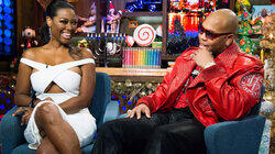 Kenya Moore & Flo Rida Kenya Moore & Flo Rida