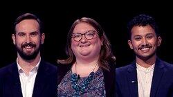 Patrick Curran Vs. Caitlin Monesmith Vs. Reuben D'Souza, Show # 8715. Patrick Curran Vs. Caitlin Monesmith Vs. Reuben D'Souza, Show # 8715.