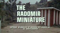 The Radomir Miniature The Radomir Miniature