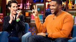 Michael Strahan & Rachel Maddow Michael Strahan & Rachel Maddow