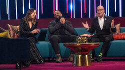 Gabby Logan, Judi Love, Jamie Redknapp Gabby Logan, Judi Love, Jamie Redknapp