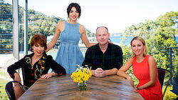 Kathy Lette, Lisa McCune, Tom Gleeson Kathy Lette, Lisa McCune, Tom Gleeson