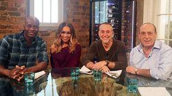 Gennaro Contaldo, Frederick Forster, Rebecca Ferguson, Susie Barrie Gennaro Contaldo, Frederick Forster, Rebecca Ferguson, Susie Barrie