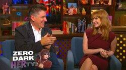 Jessica Chastain & Craig Ferguson Jessica Chastain & Craig Ferguson