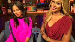 Laverne Cox & Zoe Saldana Laverne Cox & Zoe Saldana