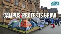 Campus Protests Grow Campus Protests Grow