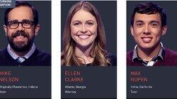 Mike Nelson Vs. Ellen Clarke Vs. Max Nupen, show # 8318. Mike Nelson Vs. Ellen Clarke Vs. Max Nupen, show # 8318.