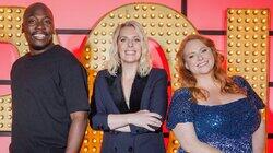 Sara Pascoe, Amy Gledhill, Eddie Kadi Sara Pascoe, Amy Gledhill, Eddie Kadi