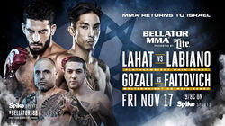 Bellator 188: Lahat vs. Labiano Bellator 188: Lahat vs. Labiano