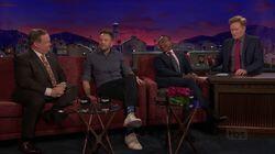 Joel McHale, Giancarlo Esposito, White Denim Joel McHale, Giancarlo Esposito, White Denim